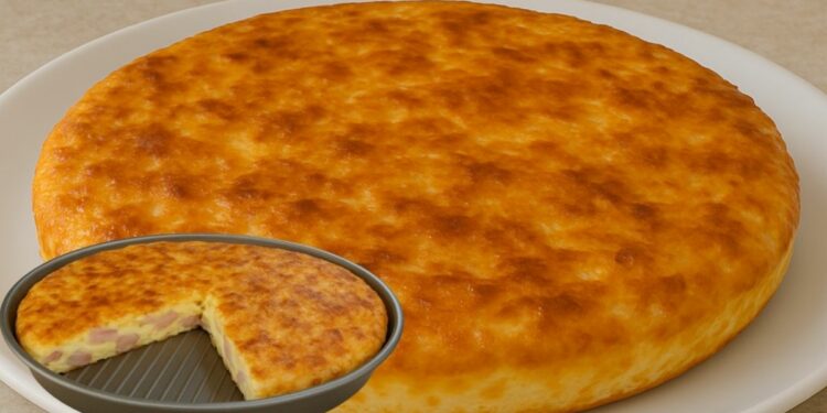 Easy Air Fryer Omelet with Ham & Cheese – Quick 25-Minute Breakfast