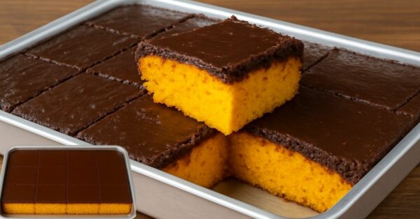 Fluffy Carrot Cake Recipe with Chocolate Frosting for Snack or Breakfast