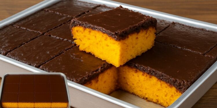 Fluffy Carrot Cake Recipe with Chocolate Frosting for Snack or Breakfast