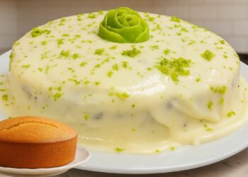 Fluffy and Simple Cake with Creamy Lemon Frosting – Easy and Economical