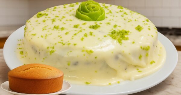 Fluffy and Simple Cake with Creamy Lemon Frosting – Easy and Economical