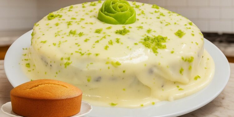 Fluffy and Simple Cake with Creamy Lemon Frosting – Easy and Economical