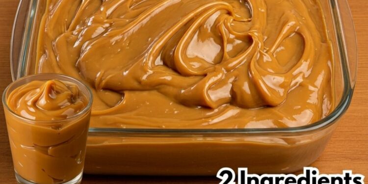 Homemade Creamy Dulce de Leche with Just 2 Ingredients