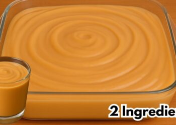 Homemade Creamy Dulce de Leche with Just 2 Ingredients – Ready in Minutes!