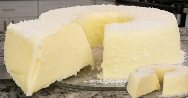No-Bake Creamy Coconut Dessert – Super Easy Blender Recipe!