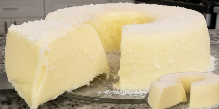 No-Bake Creamy Coconut Dessert – Super Easy Blender Recipe!