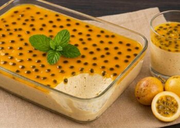 Passion Fruit Dessert with 4 Ingredients