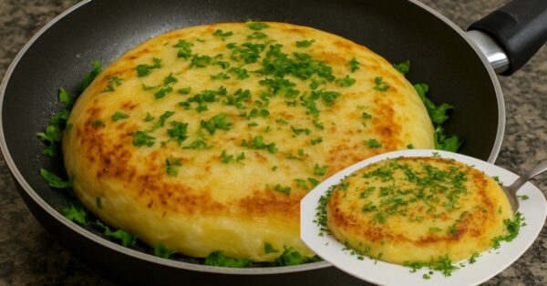 Quick and Easy Skillet Snack with Creamy Filling, in 10 minutes