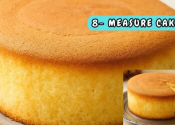 Easy and Fluffy 8-Measure Cake