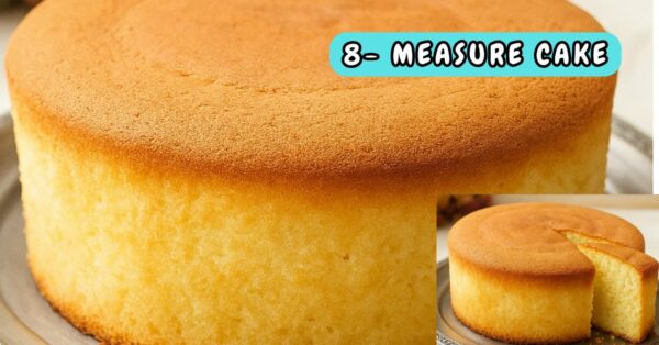 Easy and Fluffy 8-Measure Cake