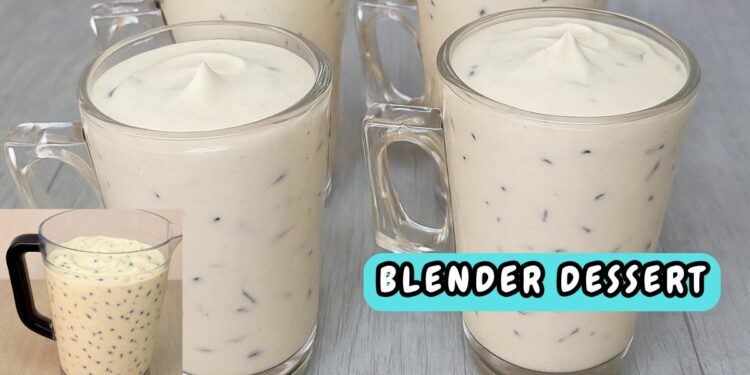 Creamy Blender Dessert