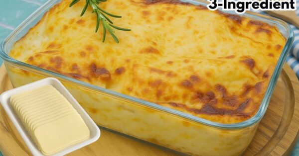 3-Ingredient Cheesy Lasagna – Quick Dinner or Lunch Idea