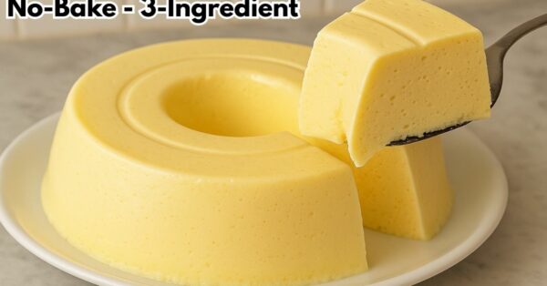 3-Ingredient Passion Fruit Flan – An Affordable, No-Bake Tropical Dessert