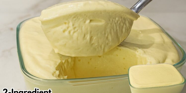 Budget-Friendly 2-Ingredient Pineapple Dessert – No Gelatin, No Condensed Milk, Made in the Blender