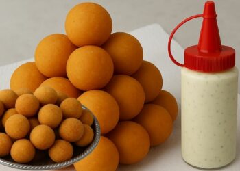 Quick and Easy Cheese Filled Snack: 3 Ingredients and Goes Well with Mayonnaise