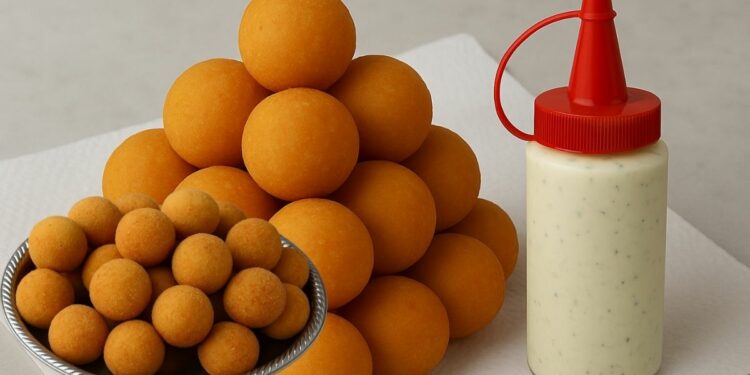 Quick and Easy Cheese Filled Snack: 3 Ingredients and Goes Well with Mayonnaise