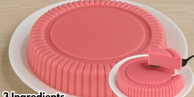 Quick and Easy Strawberry Dessert (No Bake, 3 Ingredients)