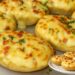 Restaurant-Style Baked Potatoes Stuffed with Ham and Cheese in 15 Minutes