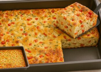 Savory Hot Dog Pie (Easy Sausage Casserole-Style Bake)