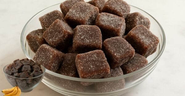 Sweet Recipe with Banana and Chocolate as an Afternoon Snack
