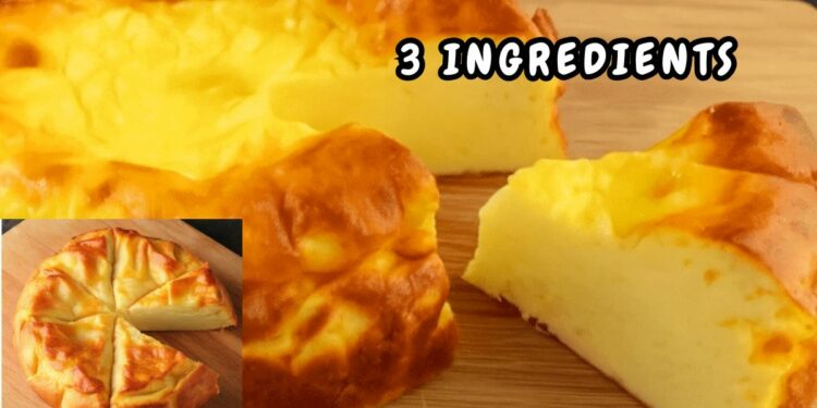 3-ingredient yogurt cake: simple homemade recipe packed with flavor