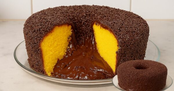 Carrot Cake with Chocolate Topping – Perfect for Afternoon Snack or Breakfast