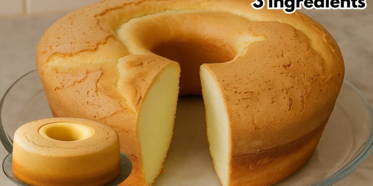Easy Flourless Cake (3 Ingredients) – No Milk Needed, In Minutes