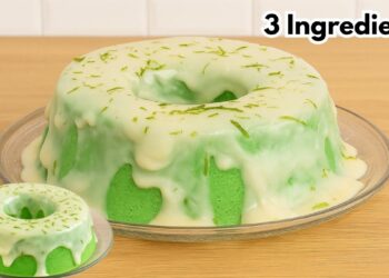 Quick and Easy Lemon Dessert with 3 Ingredients, Super Creamy