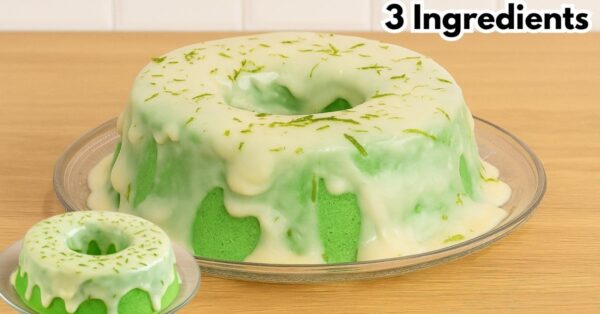 Quick and Easy Lemon Dessert with 3 Ingredients, Super Creamy