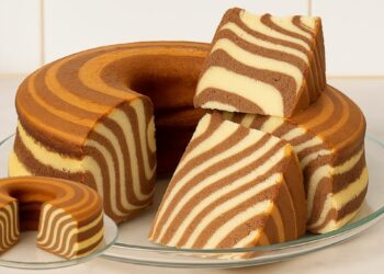 Zebra Cake Recipe – Easy, Fluffy and Economical Cake
