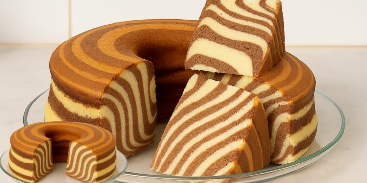 Zebra Cake Recipe – Easy, Fluffy and Economical Cake