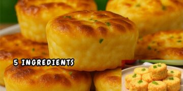 Cheesy Mashed Potato Cakes