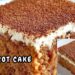 Flourless Carrot Cake