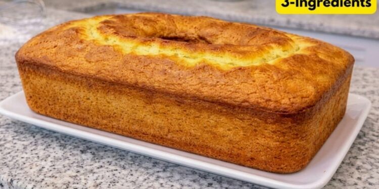 Easy 3-Ingredient Milk Powder Cake Ingredients